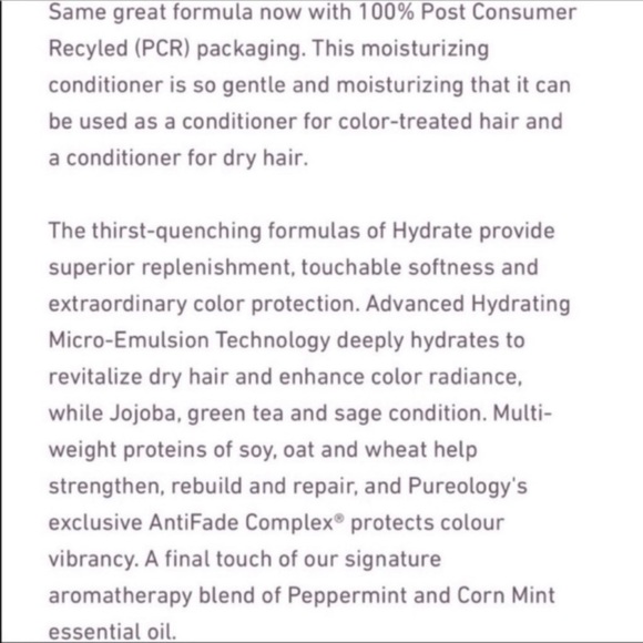 -Two New Pureology Hydrate Bundles - Picture 5 of 6